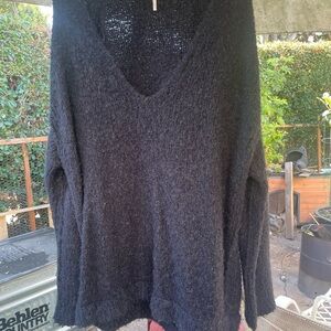 Free People Sz L Oversized Sweater Super Versatile